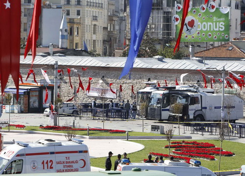 22 injured in Istanbul's suicide bombing