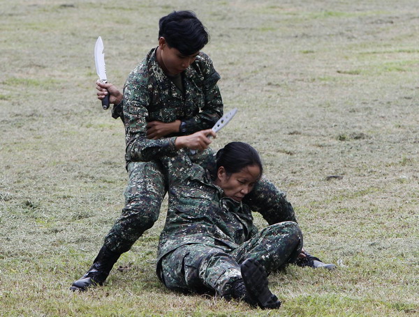 Filipino marines beef up for likely attacks