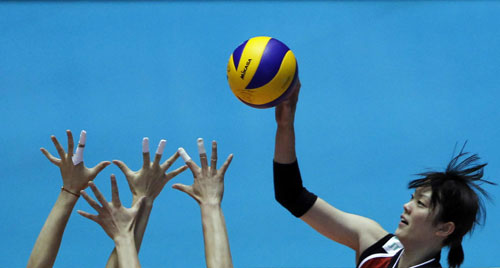 China beats Japan 3-1 in women's volley worlds