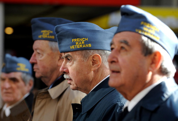 Veteran’s Day parade in New York