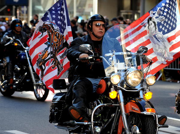 Veteran’s Day parade in New York