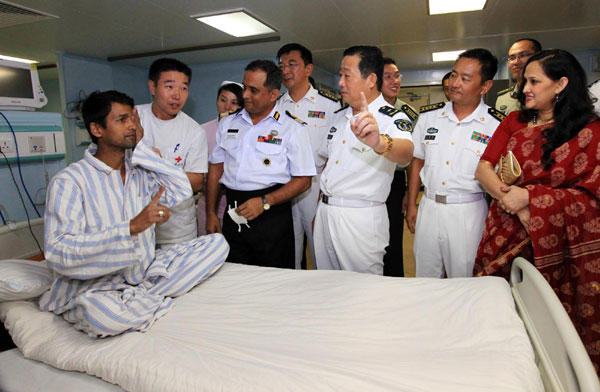 Navy hospital ship concludes visit to Bangladesh