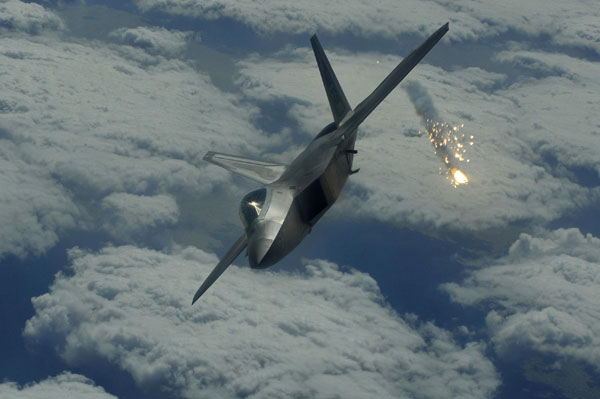 US Air Force stealth fighter missing in Alaska