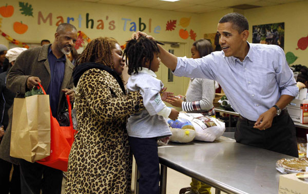 Obama pardons turkey at Thanksgiving Day