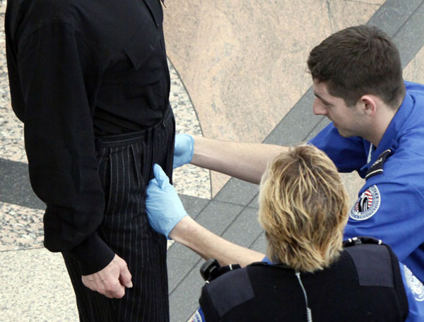 Security procedures or sexual assault?