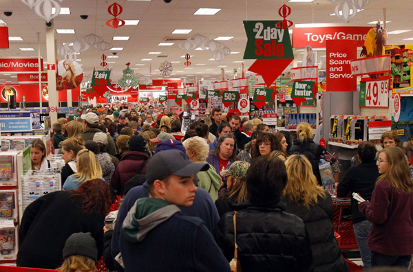 'Black Friday' draws crowds