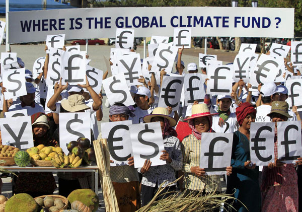 World learders asked to pay climate fund