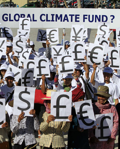 World learders asked to pay climate fund