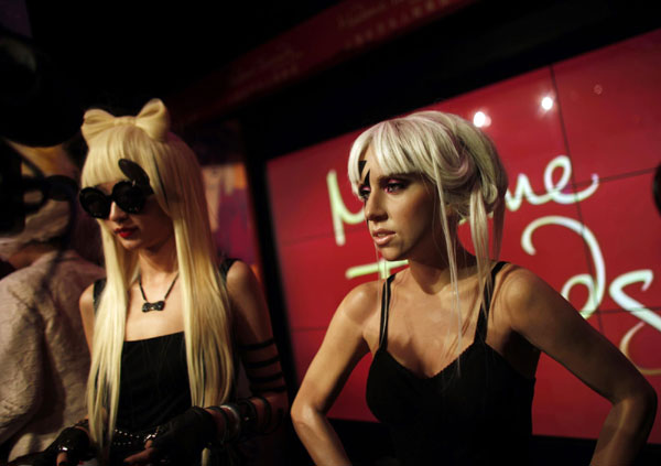 Lady Gaga shows around the world