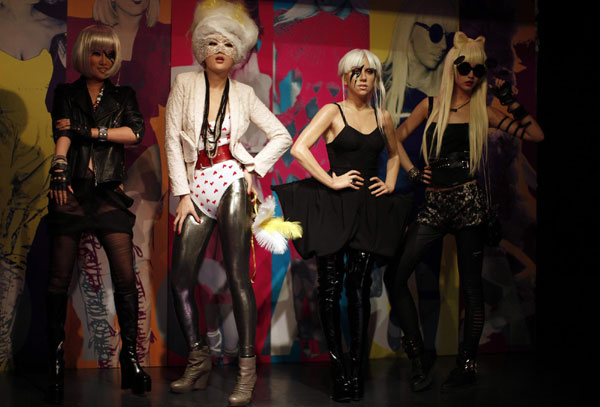 Lady Gaga shows around the world