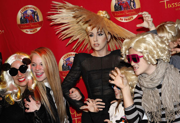Lady Gaga shows around the world
