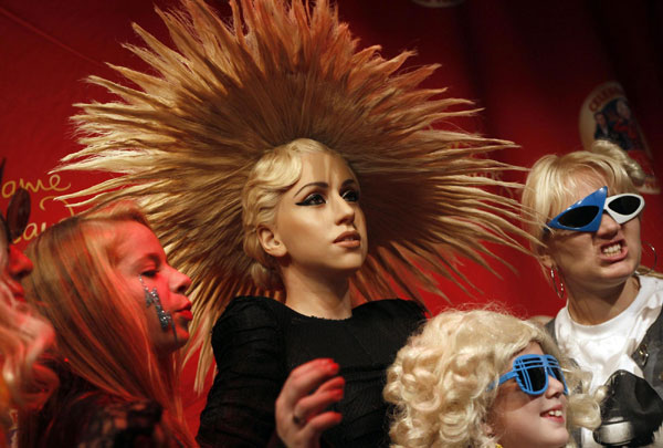 Lady Gaga shows around the world