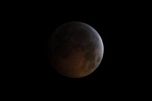 Lunar eclipse coincides with Winter Solstice