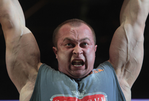 Competing for world's strongest man