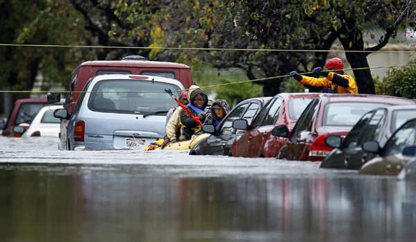 San Diego flooded after heavy rains
