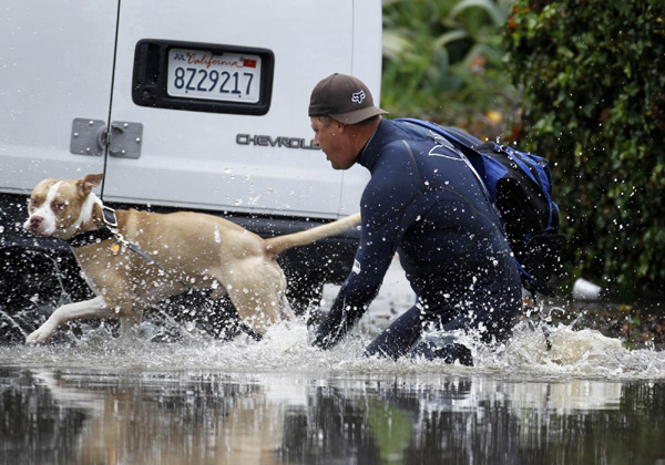 San Diego flooded after heavy rains
