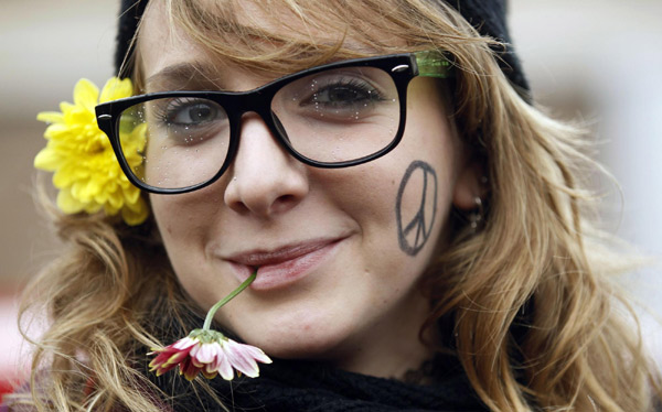 Students protest new university law in Rome