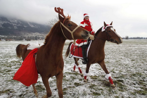 Taking a ride on St. Stephen's Day