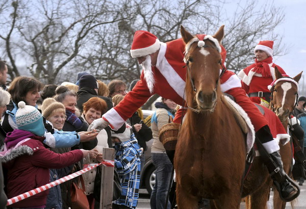 Taking a ride on St. Stephen's Day