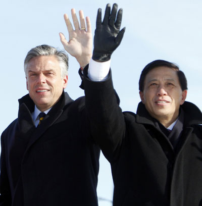 President Hu's trip in Chicago