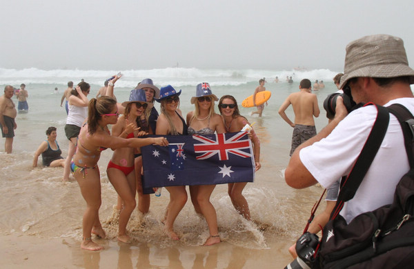 Australia Day celerated in Melbourne