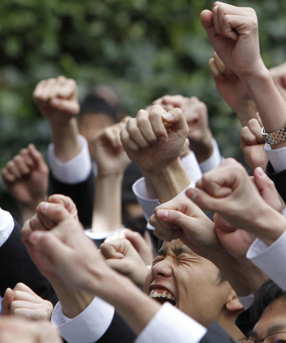 Fighting for a job