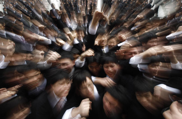 Fighting for a job