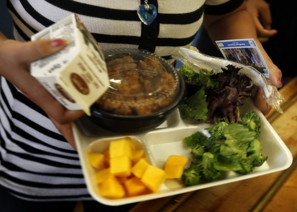 US school pilots healthy eating programme
