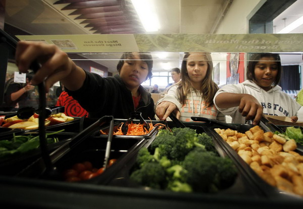 US school pilots healthy eating programme