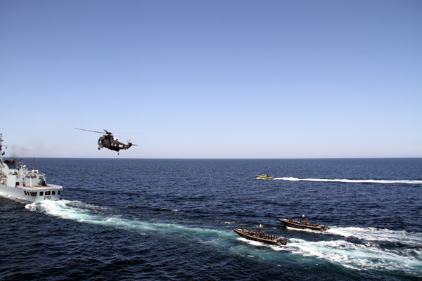 AMAN-2011 joint naval exercise in Karachi