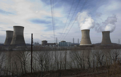 Three Mile Island nuclear power plant in the US