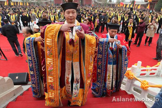 Taoist ceremonies to mark 2,582nd birthday 