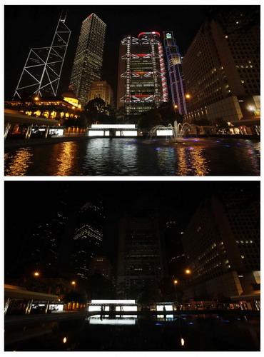Lights out for Earth Hour