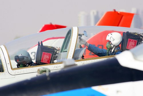 Jiao-8 trainer aircraft has first live fire test