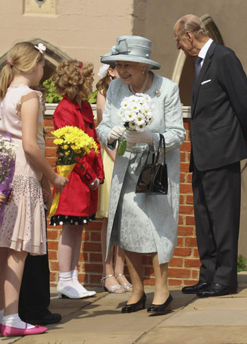 Queen attends annual Easter Matins Service
