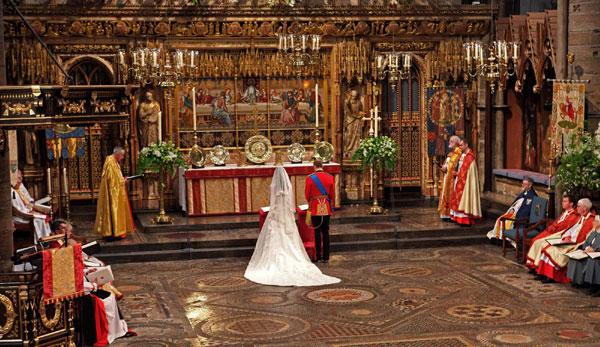William and Kate marry as world watches