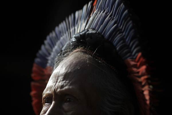 A glance at the life of Kayapo tribe in Amazon