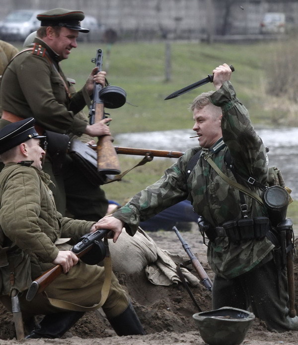 Russians to mark the 66th victory of WW II