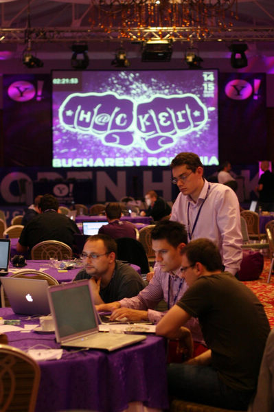 Hundreds of IT experts gathered in the capital of Romania at the weekend to take part in a 24-hour 'hackathon' organized by Yahoo. Open Hack Europe 2011, held in Bucharest on May 14 and 15, allows hackers to use tools from Yahoo to showcase their snooping abilities and help the company improve security. Yahoo welcomes hacking elite