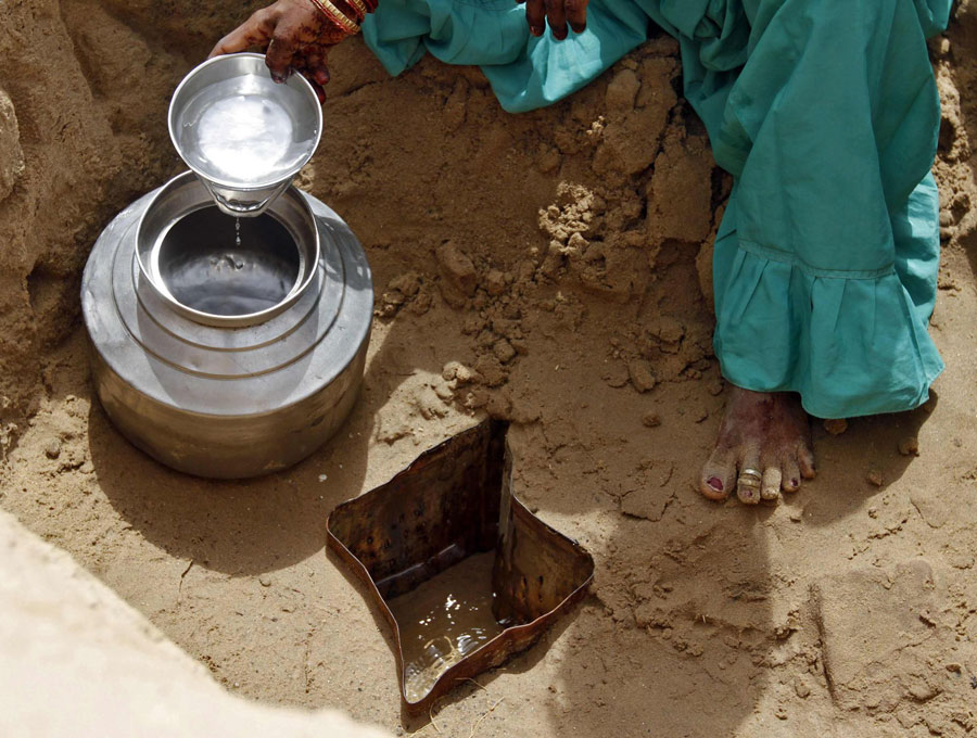 Hard measures for drinking water in India