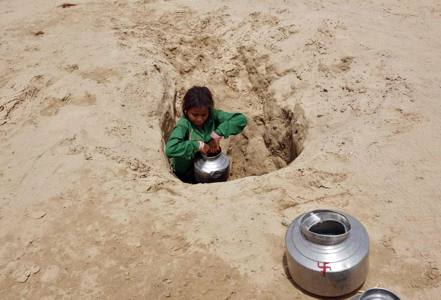 Hard measures for drinking water in India