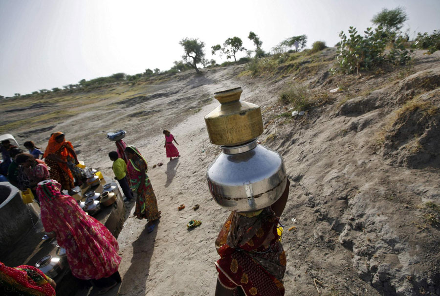 Hard measures for drinking water in India