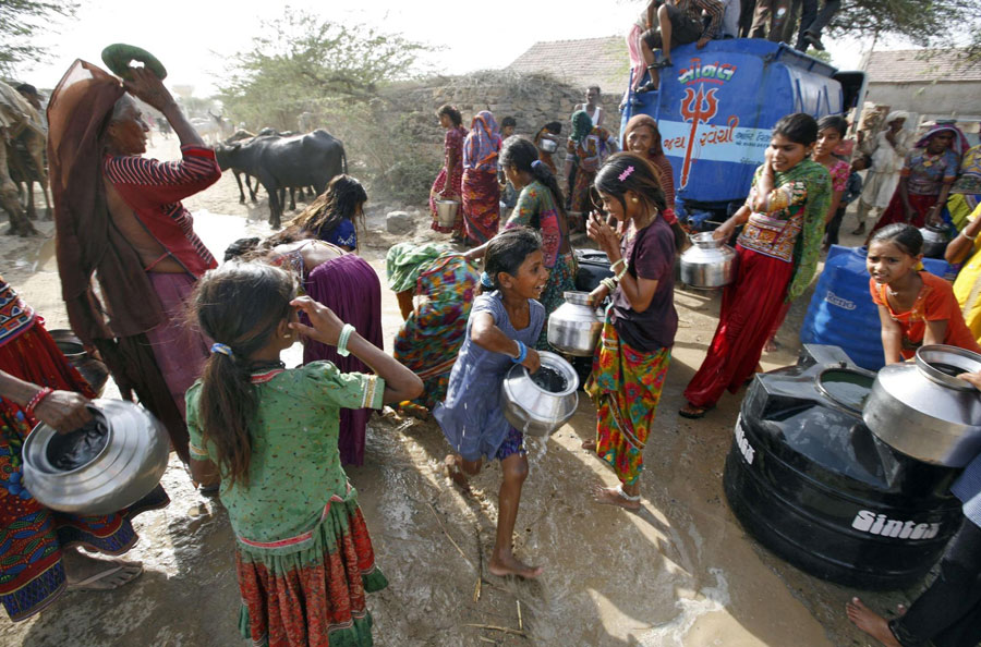 Hard measures for drinking water in India