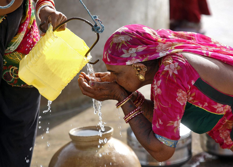 Hard measures for drinking water in India