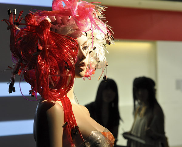 Offbeat hairstyle creations presented in Taipei