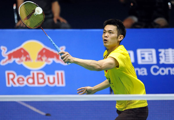 China's Lin crushes Denmark's Gade in Sudirman final