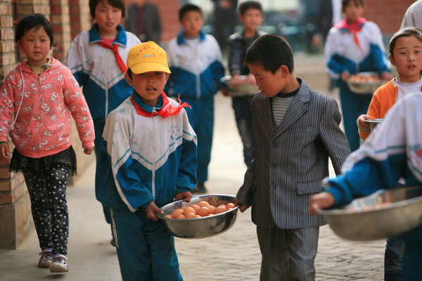 One-egg-a-day scheme improves pupils' diets