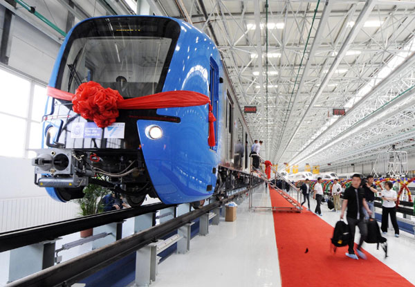 China-made high-speed trains for Brazil