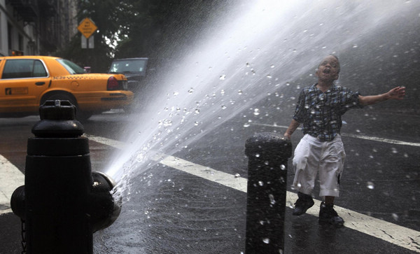 Heat wave bakes large part of US