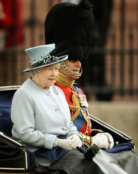 Britain marks Queen's birthday